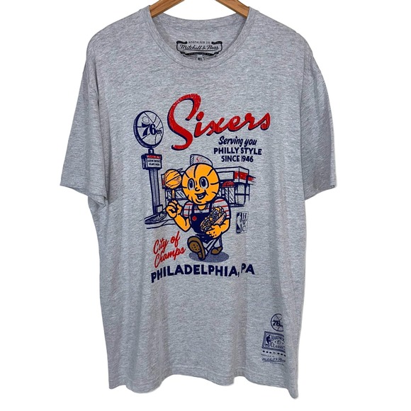 Mitchell & Ness Other - SOLD 💕Mitchell & Ness Philadelphia 76ers NBA Short Sleeve T-Shirt